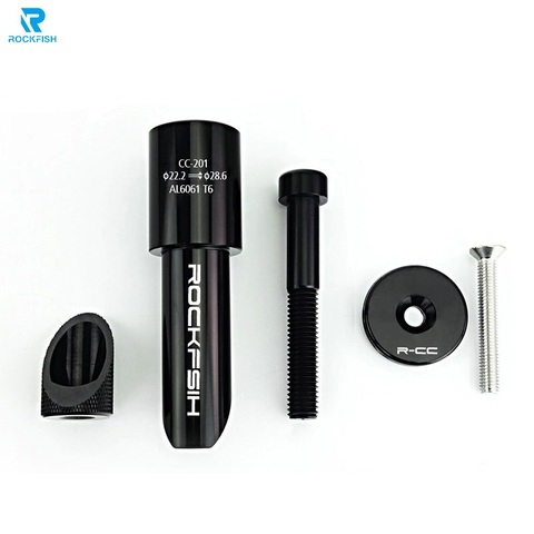 Rockfish Kids Bike Stem Adapter 20.8/22.2mm CNC Sliding Bike Head Tube Core Conversion Balance Bike Headset Hanging Core Adapter ► Photo 1/2