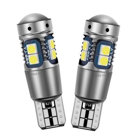 2PCS High Quality T10 W5W Super Bright 3030 LED Car Interior Reading Dome Light Marker Lamp 168 194 LED Auto Wedge Parking Bulbs ► Photo 1/6