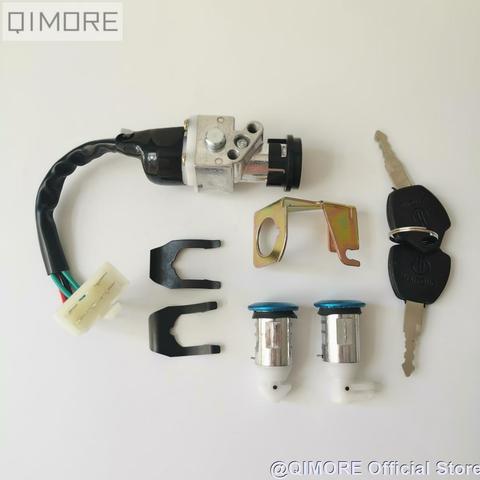 5-wire ignition lock key set for Scooter WH125T Jonway Taotao Roketa Sunl Peace Znen ► Photo 1/6