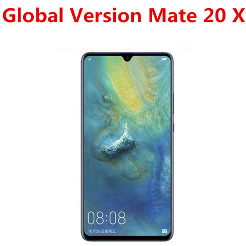 International Version HuaWei Mate 20 X EVR-L29 Mobile Phone Kirin 980 6GB RAM 128GB ROM 7.2