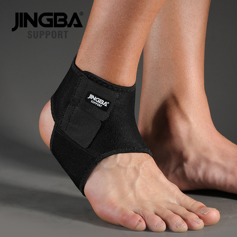 JINGBA SUPPORT 1PCS 3D Neoprene Adjustable Protective Ankle Support Protector Football Basketball Ankle Support Brace tobillera ► Photo 1/6