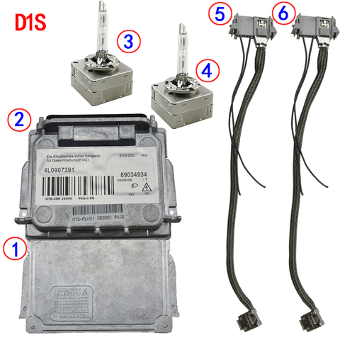 89034934 6G D1S HID Xenon Headlight Ballast Module Ignition Unit For Q7 C itroen C5 V olvo 4L0907391 ► Photo 1/6