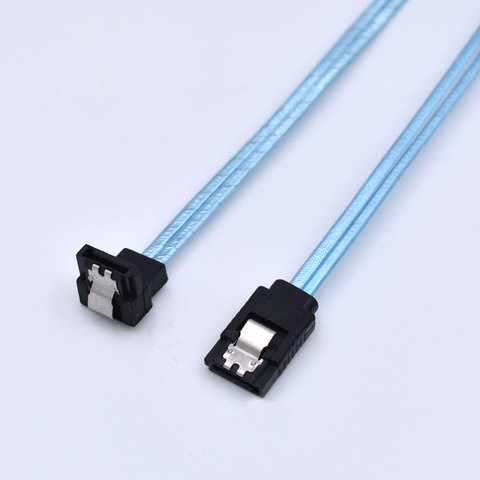 Aluminum foil shielding Ultra Thin SATA3.0 Data Cable with Locking Latch ► Photo 1/2