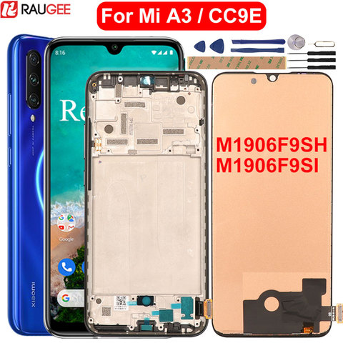 Replacement For Xiaomi Mi A3 MiA3 Mi CC9E M1906F9SH LCD Touch Screen  Digitizer