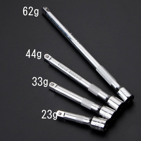 4PC Rod Auto Repair Durable 1/4 6.3mm Parts Maintenance Long Ratchet Wrench Quick Release Socket Extender Extension Bar Set #734 ► Photo 1/6