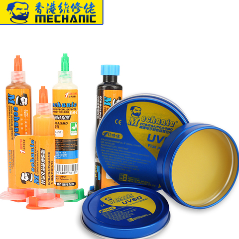 Mechanic Flux Solder Paste Grease No-Clean Halogen-Free Soldering Paste Welding Fluxes PCB PGA SMD BGA Rework Tools ► Photo 1/6