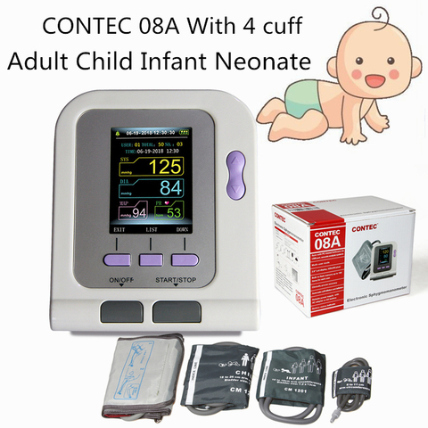 CONTEC Digital Blood Pressure Monitor CONTEC08A+Neonatal