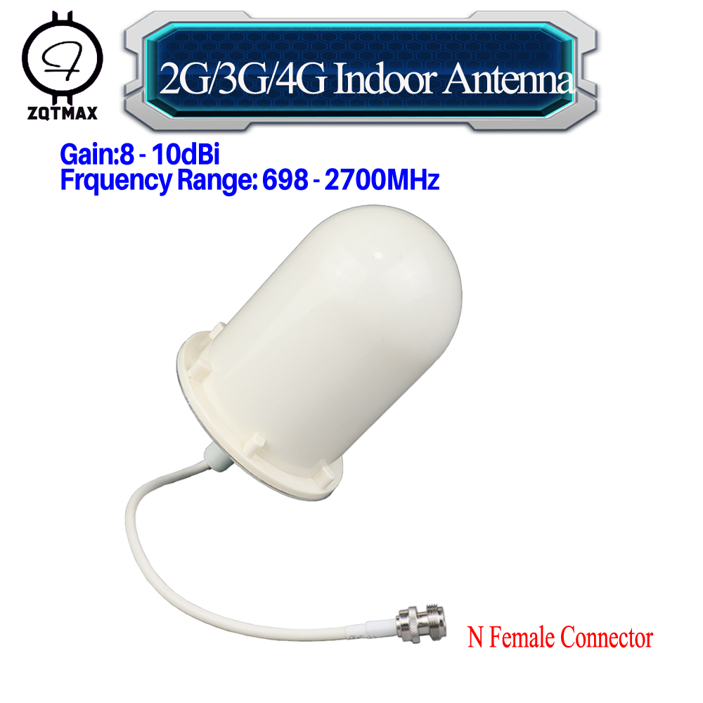 2G 3G 4G LTE 698-2700MHz Indoor Panel Antenna 10dBi N Male for Signal Booster 