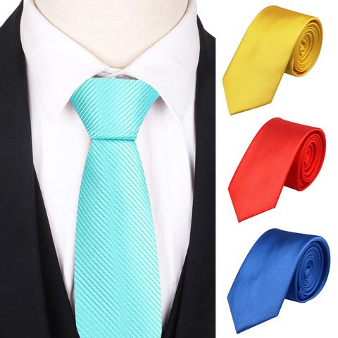 Solid Men Ties Casual Cheap Neck Tie For Wedding Business Purple Suits Slim Tie For Men Women Skinny Male Necktie Gravatas ► Photo 1/6