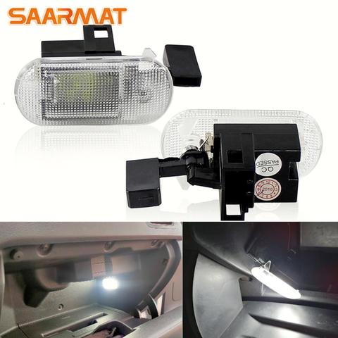 1pcs Plug and play white Car glove box light storage box light For VW Bora Golf MK IV New Bettle Caddy MK III Touran Toua-reg ► Photo 1/6