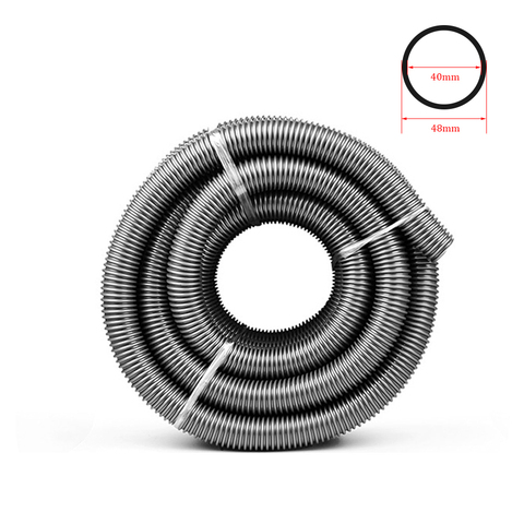 Inner 40mm Outer 48mm Vacuum Cleaner Hose Durable Vacuum Cleaner Part Soft Pipe Bellows Straws Industrial Thread Hose ► Photo 1/5