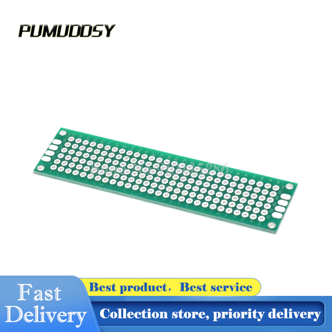 5PCS/Lot Universal Printed Circuit Board 2x8cm 2*8CM Double Side Prototype PCB diy ► Photo 1/1