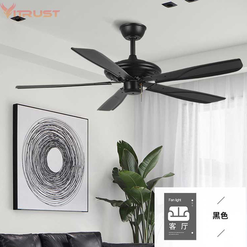 42/52 inch Antique Bronze Downrod Mount Indoor/Outdoor Ceiling Fan AC 110/220V ► Photo 1/6
