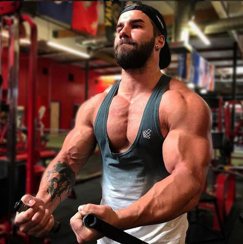 Tank Top Men Fitness  2022 ropa hombre de marca Gradient Color Mesh Quick Dry Gym clothing ► Photo 1/6