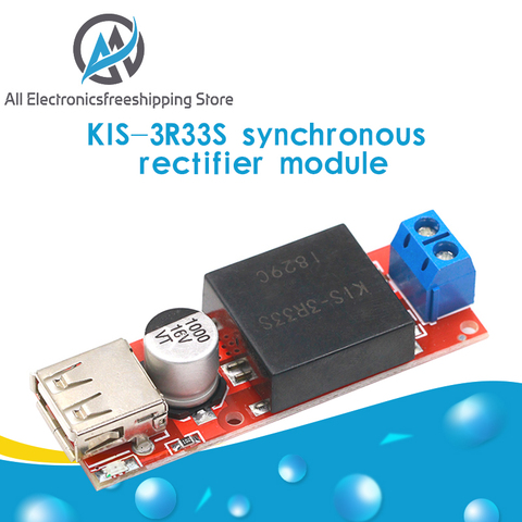 5V USB Output Converter DC 7V-24V To 5V 3A Step-Down Buck KIS3R33S Module KIS-3R33S ► Photo 1/6