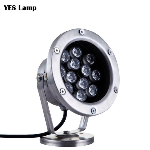 Led Underwater 3W 9W 18W 18W 24W Light Pond Submersible IP68 Night Lamp DC 12V 24V Outdoor Garden Swimming Pool Party Landscape ► Photo 1/6