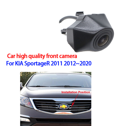 Car Special Front high quality Camera For KIA SportageR 2011 2012 ~2022 Car front camera Waterproof Night Vision CCD HD ► Photo 1/6