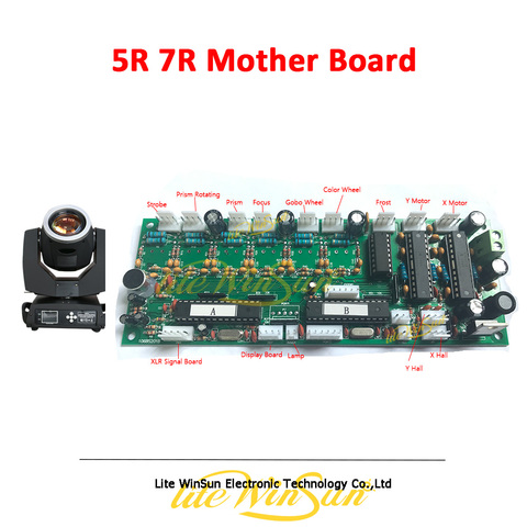 Mother Board Screen Board LCD Display Board CPU Mainboard for 5R 7R Beam 200W 230W Sharpy Beam ► Photo 1/5