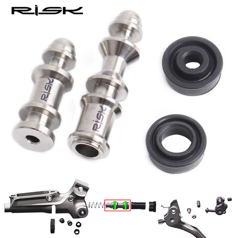 RISK MTB Bicycle Disc Brake Lever Piston For SRAM AVID Guide R RE RS RSC DB5 Level T TL Series Bike Parts Titanium Alloy ► Photo 1/5