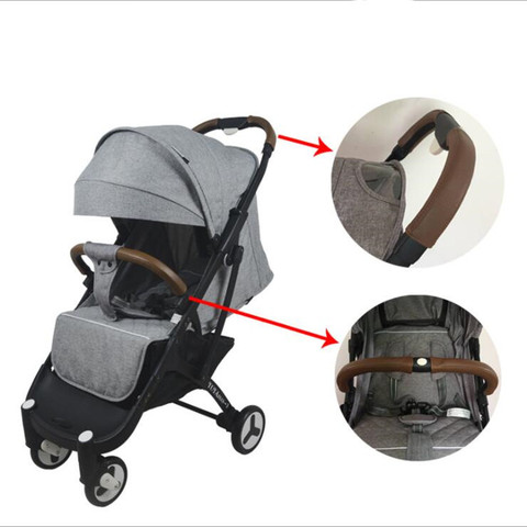 Baby Stroller Accessories case cover for handle stroller  Pram Handle Case for Baby Yoya Plus 3 Trolley Armrest Bumper Bar ► Photo 1/6