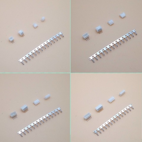 20 Sets JST ZH 1.5mm 2/3/4/5/6/7/8/9/10Pin Right Angle Pin Male, Female Connector socket with crimps ► Photo 1/5