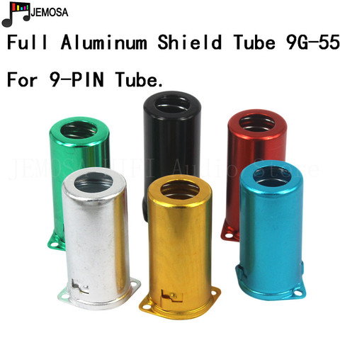 10PCS Full Aluminum Tube Socket Shielding Cover For 5687 6N1 5755 12AX7 12AT7 12AU7 9-Pin Electronic Tube Shield Free Shipping ► Photo 1/6