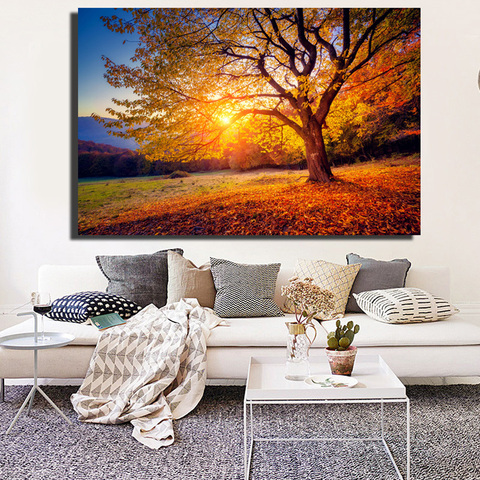 Scenery Wall Art HD Print Canvas Paintings Picture for Living Room Home  Decor