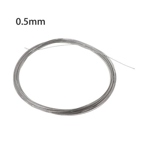 New 10m 304 Stainless Steel Wire Rope Soft Fishing Lifting Cable 7×7 Clothesline ► Photo 1/6