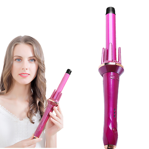 Auto Rotary Hair Curler Tourmaline Ceramic Wavy Curl Magic 360 Automatic Curling Wand Irons Fast Heating Hair Styler ► Photo 1/6