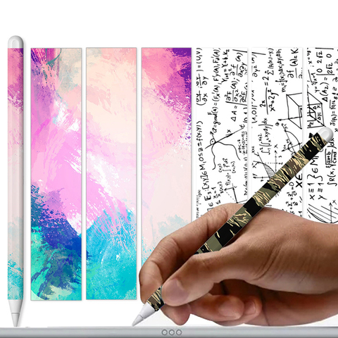 Cute For Apple Pencil 2 Stickers Scratchproof Ultra Thin Painted Sticker Skin Touch Stylus Pen Sticker Non-Slip Protective Paper ► Photo 1/6