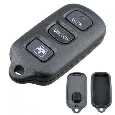 1pcs Black Durable 4 Buttons Car Keyless Key Fob Case Shell Replacement Remote Cover fit for TOYOTA 4Runner Camry ► Photo 1/6