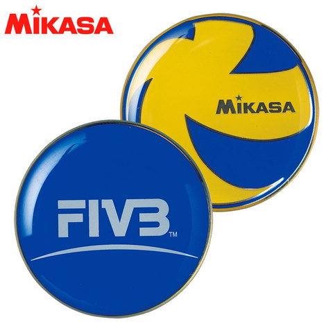 Original Japan MIKASA Referee Metal Tossing Coin Professional Volleyball Training Major Game Equipment Venue Picker ► Photo 1/6