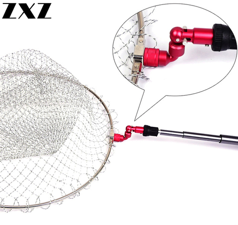 Carp Nets Tool Coarse Fishing Tilt Folding Accessories Mini Quick Release Connector Barbel Joint Aluminium Alloy Landing Net ► Photo 1/6