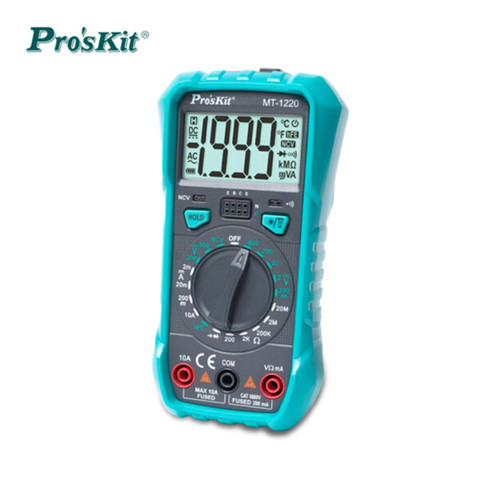 Proskit Digital Auto Range True Rms Multimeter Tester Professional Multi Meter With Transistor Tester LED Light NCV Detection ► Photo 1/1