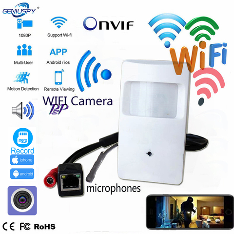 5MP 3MP 2MP 1.3MP 720P Mini IP Camera WIFI Covert Camera HD PIR STYLE Motion Detector Wireless IP Camera Sd Card P2P Security ► Photo 1/6