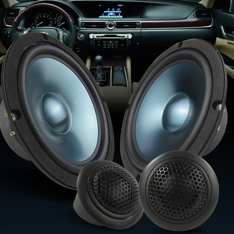 2pcs Speakers For Car Audio Horns Vehicle subwoofer Tweeter 12-24V 10W 89db General Purpose Black Loudspeaker Accessories ► Photo 1/6