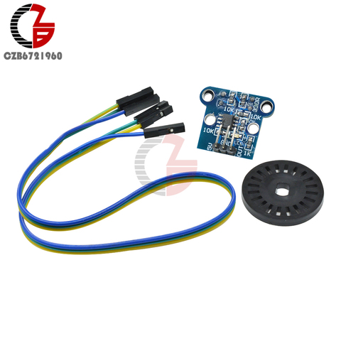 5V HC-020K Dual Motor Speed Measuring Sensor Module with Photoelectric Encoder IR Transmitter Receiver for Robot Rotate Detect ► Photo 1/6