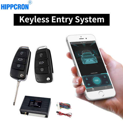 Universal Car Alarm Systems Auto Remote Central Kit Door Lock Keyless APP With Remote Contr Entry System Central Locking ► Photo 1/5