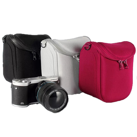 Soft Camera Bag Case For Canon EOS M200 M100 EOS M10 M6 M5 M3 M2 G1XIII G1XII SX530 SX540 SX430 G5X G5XII G7X G7XII G7X III ► Photo 1/6