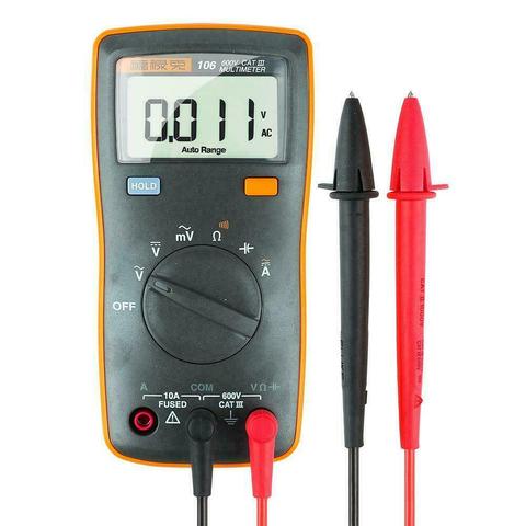 FLUKE 106 handheld F106 AC / DC voltage test ammeter digital multimeter new ► Photo 1/6