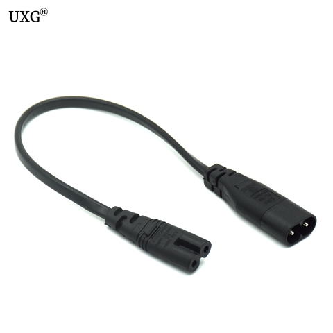 IEC 320 2-Pin C7 Female To C8 Male Figure 8 Power Adapter Extension Cable 30CM -B119 ► Photo 1/6
