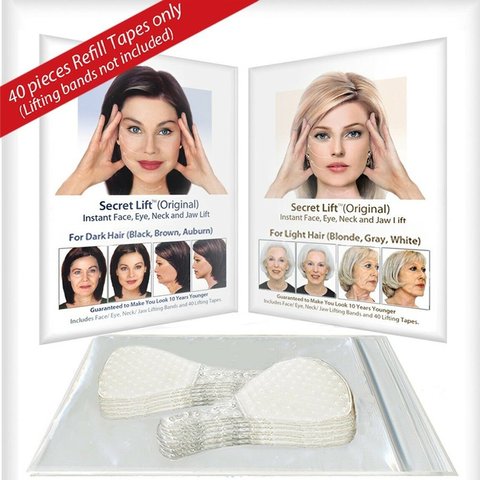 40 Pcs/Set V face shape Thin Face Invisible facial Stickers Facial Line  Skin V-Shape Face Lift Tape Face Lift Tools Care - Price history & Review, AliExpress Seller - DB-Beautiful Store