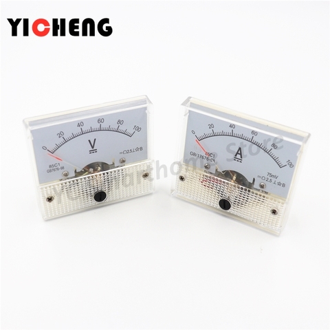 85C1 pointer type DC ammeter  mechanical ► Photo 1/6