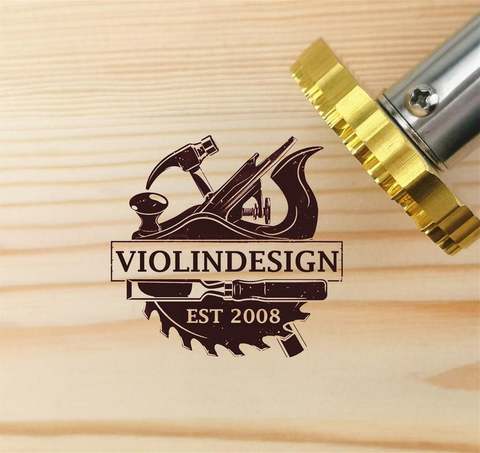 Electric wood burning stamp，Personalized wood burning stamp， Custom wood brand ， Electric wood branding iron ，Custom logo brandi ► Photo 1/5