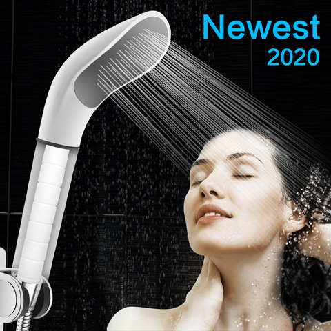 Newest Pressure Rainfall Shower Head white with Filter Shower Head Water Saving Filter Spray Nozzle High Pressure Water Saving ► Photo 1/6