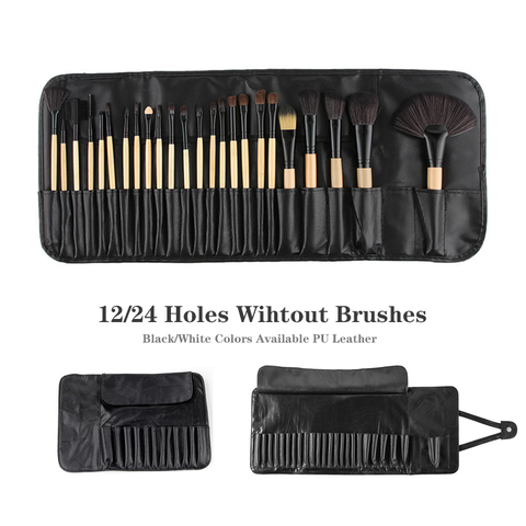 1Pc Makeup Brushes Case Empty Portable Holder Organizer Pouch Pocket PU Cosmetic Brush Beauty Bag Makeup Tools Brush Holder ► Photo 1/5