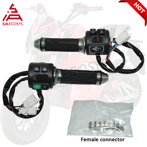 Z6 Parking Reverse Sport 3 Slide Mode Switch Combination Switch Full Twist Throttle for M3 M6 Z6 electric motorbike ► Photo 1/6