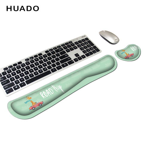 Keyboard Wrist Pad  Hand Wrist Keyboard Support Comfortable Wrist Rest Pad for Laptop Support Customized ► Photo 1/6