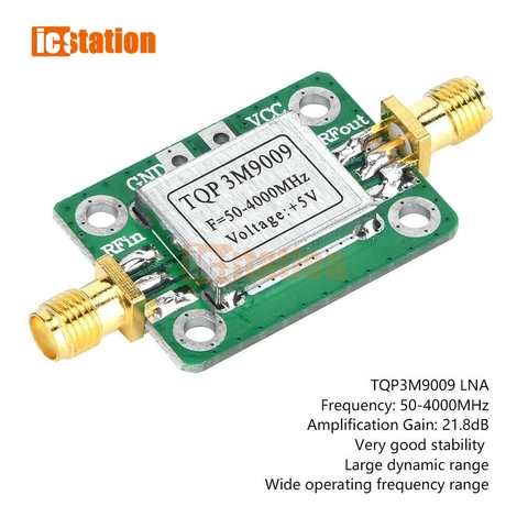 TQP3M9009 LNA 50-4000 MHz Amplification Gain: 21.8dB Low Noise Amplifier Signal Receiver Board Wireless Communication Module ► Photo 1/4