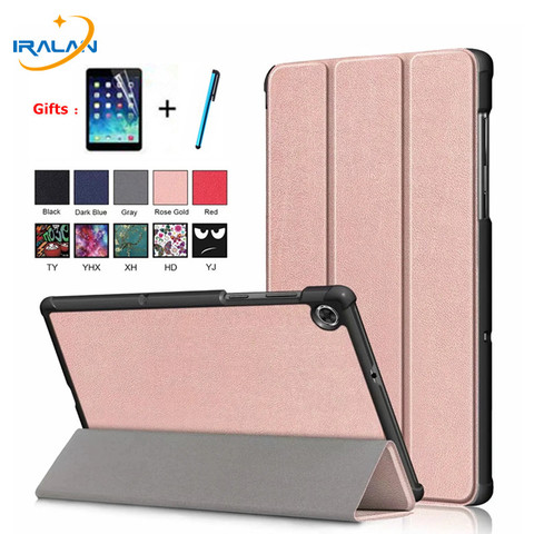 Case for Lenovo Tab M10 Plus TB-X606F TB-X606X 10.3 inch Magnetic Folding Stand Tablet Cover for M10 FHD Plus Case+Stylus+Film ► Photo 1/6